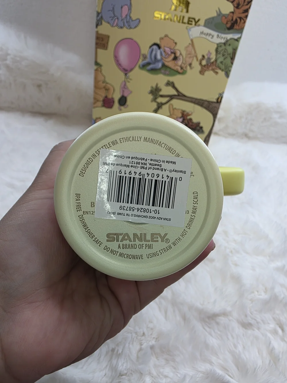 Yellow Stanley Insulated Quencher Tumbler with Handle
